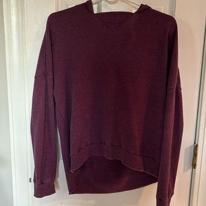 Kids XL Art Class purple cropped hoodie